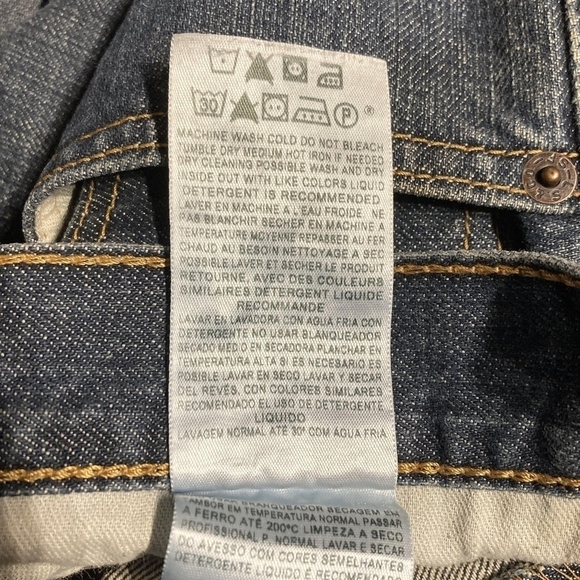 Levis 550 Men's Jeans 50 x 29 Blue Denim Relaxed Fit 100% Cotton Everyday EUC - Picture 5 of 5